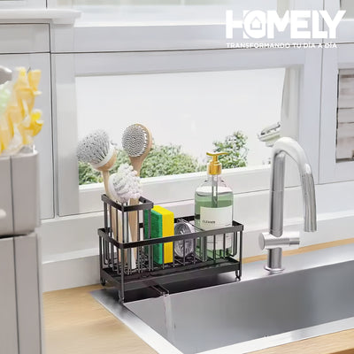 Porta Esponja Escurridor Homely Organizador Lavaplatos Lavaloza Hierro