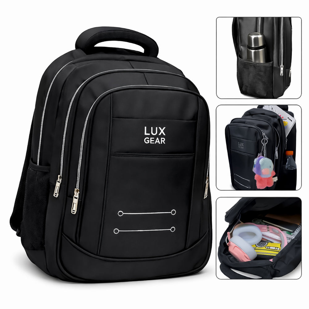 Mochila Escolar Notebook Niños Infantil Luxgear Bolso 40L