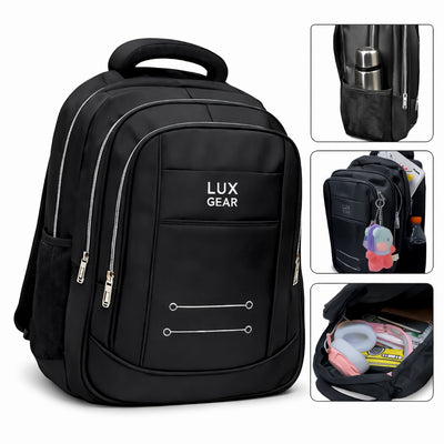 Mochila Escolar Notebook Niños Infantil Luxgear Bolso 40L