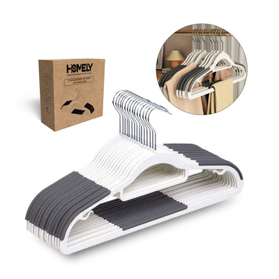 Colgadores Ganchos De Ropa Pantalon Homely Percha Set 30 U
