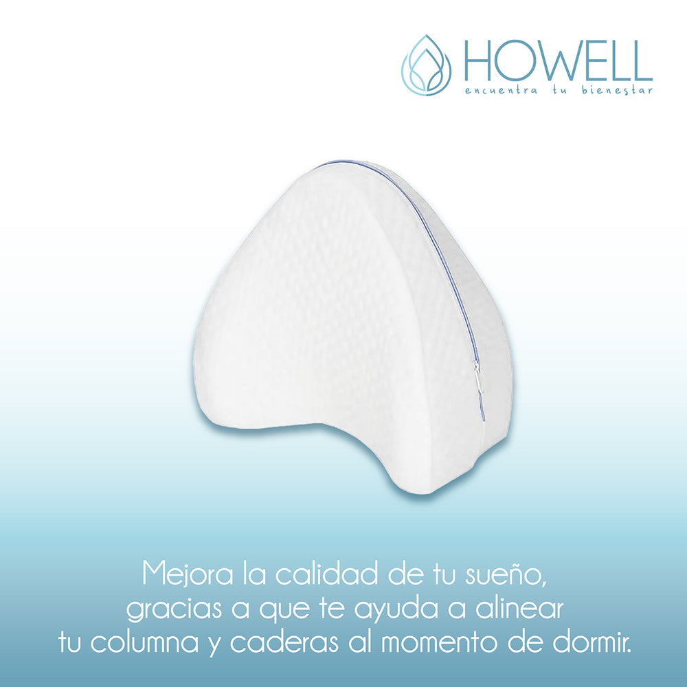 Pack X2 Almohada Memory Para Piernas Cojín Ortopédico Memory