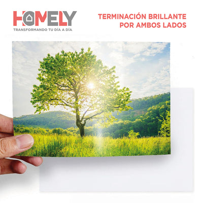 Papel Fotografico A4 Doble Faz Camara Foto Homely 50 Unidad