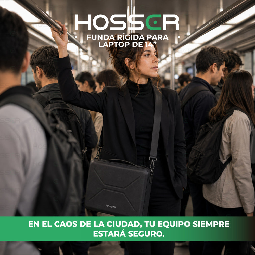 Funda protectora de laptop hardcase 14" Hosser
