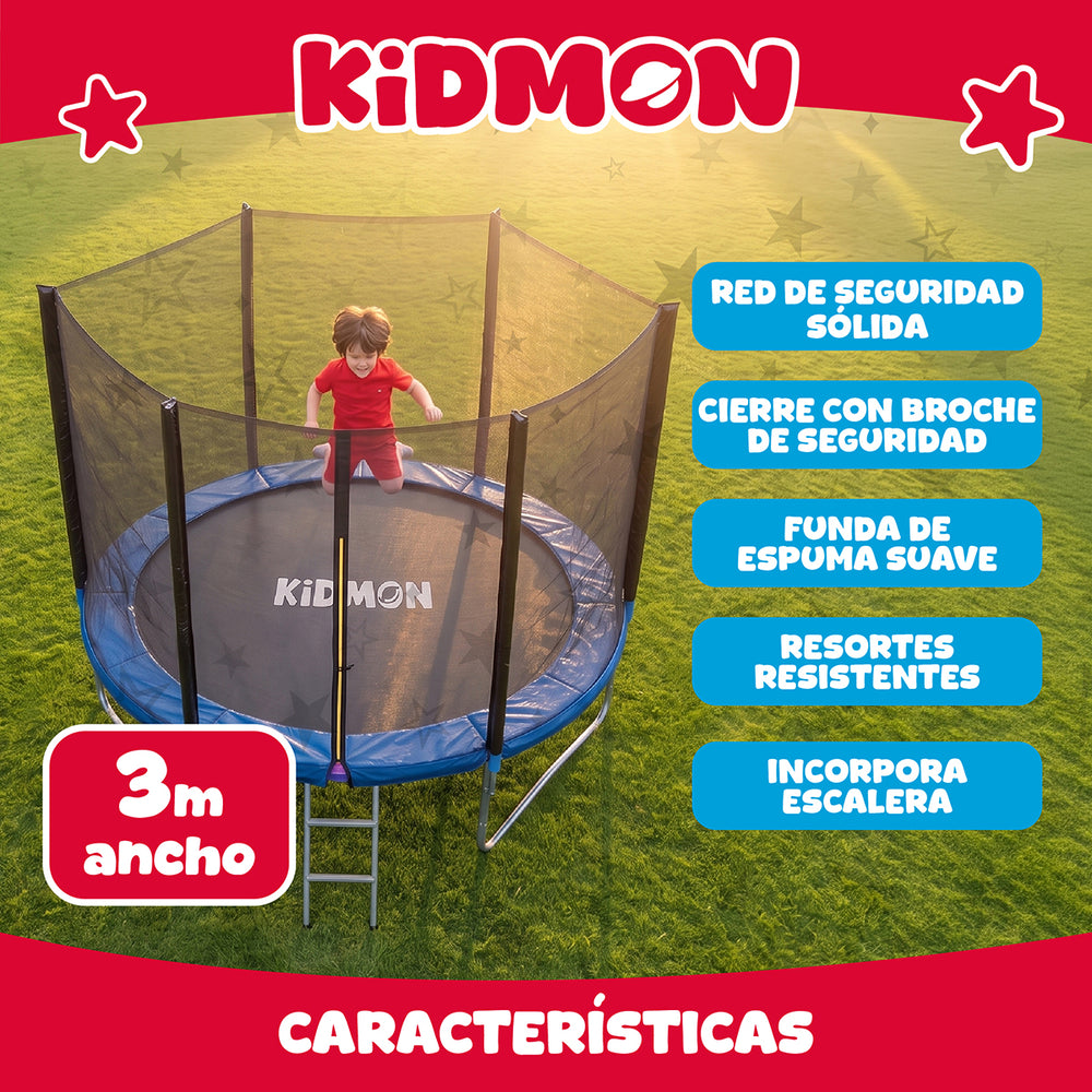 Cama Elastica Para Ninos 3 Metros Kidmon Cama Saltarina