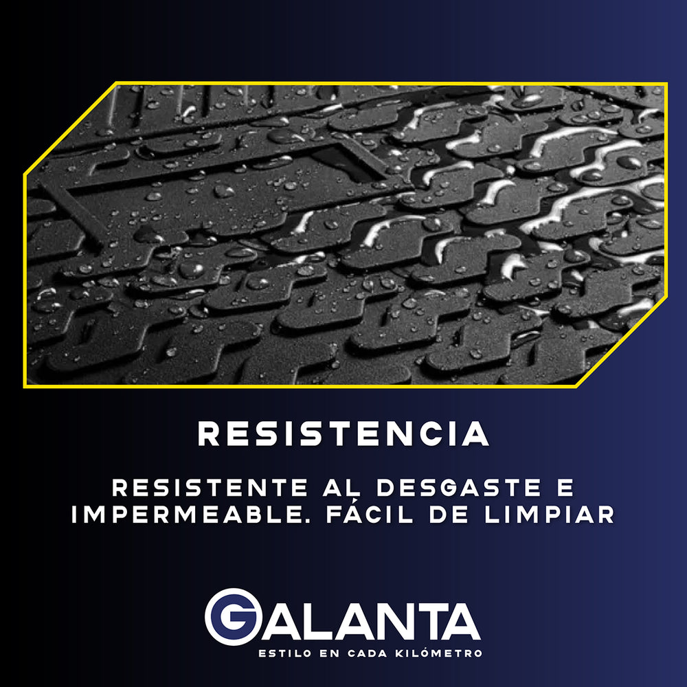 Alfombra de Goma para Auto y SUV (4 Piezas)