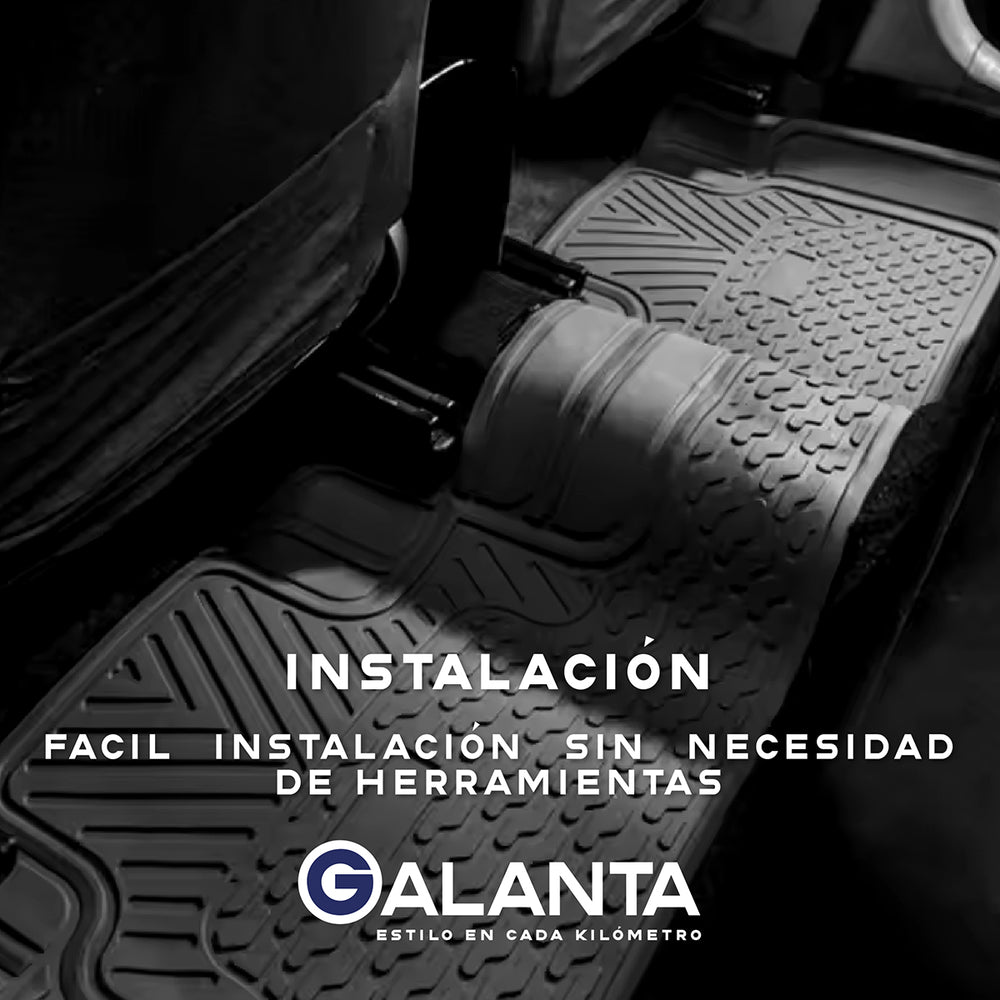 Piso de Goma para Auto/SUV (3 Piezas)