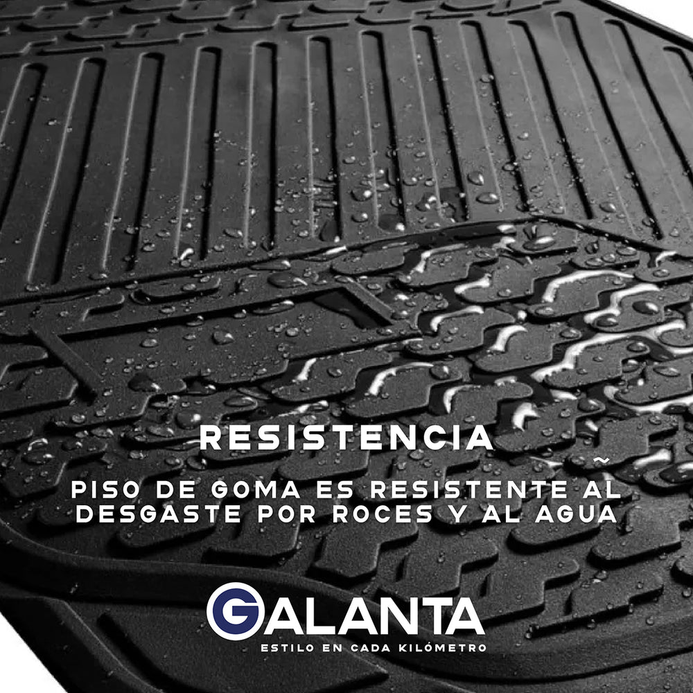 Piso de Goma para Auto/SUV (3 Piezas)