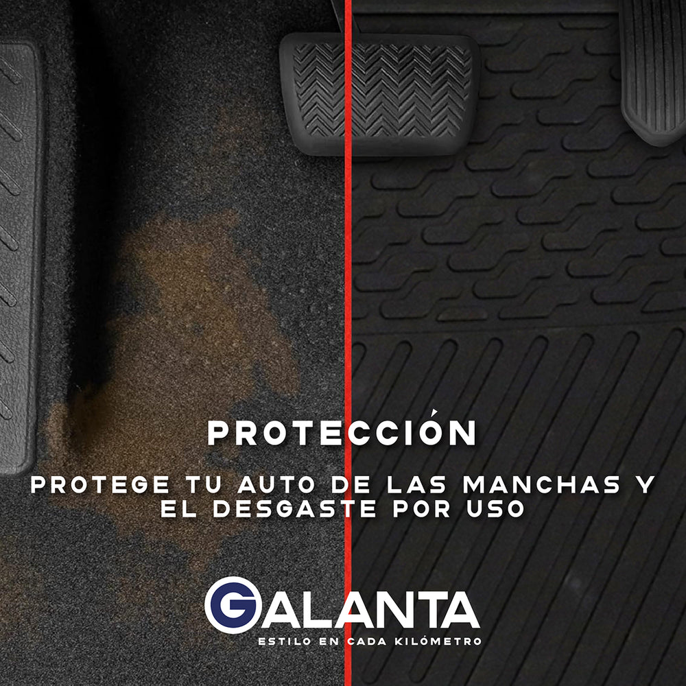 Piso de Goma para Auto/SUV (3 Piezas)