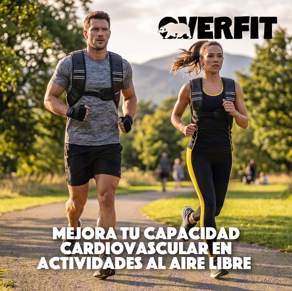 Chaleco Lastre 5Kg Overfit Lastrado Gym Crossfit Calistenia