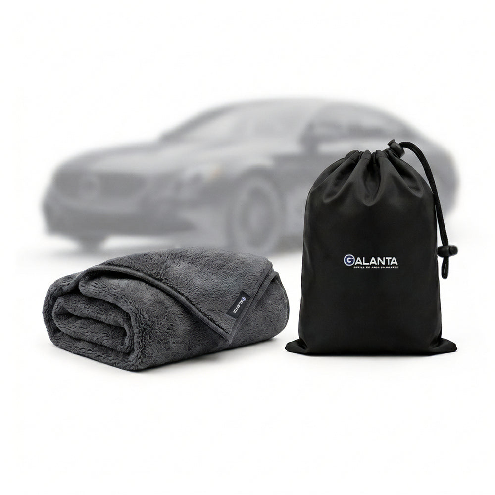 Paño De Microfibra Para Autos Galanta Toalla Secado 1200 GSM Limpieza Profesional Ultra Absorbente - Default Title