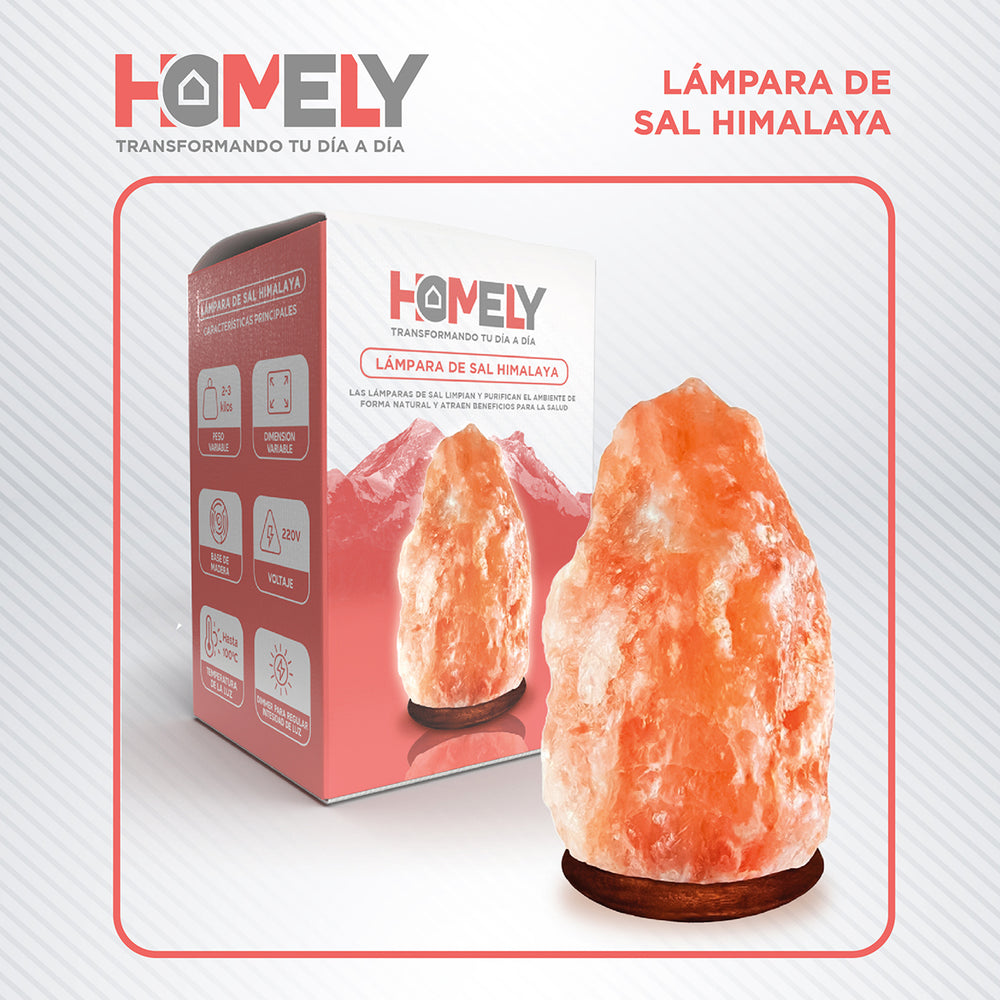 Lámpara de sal Himalaya Roca Intensidad Regulable Dormitorio