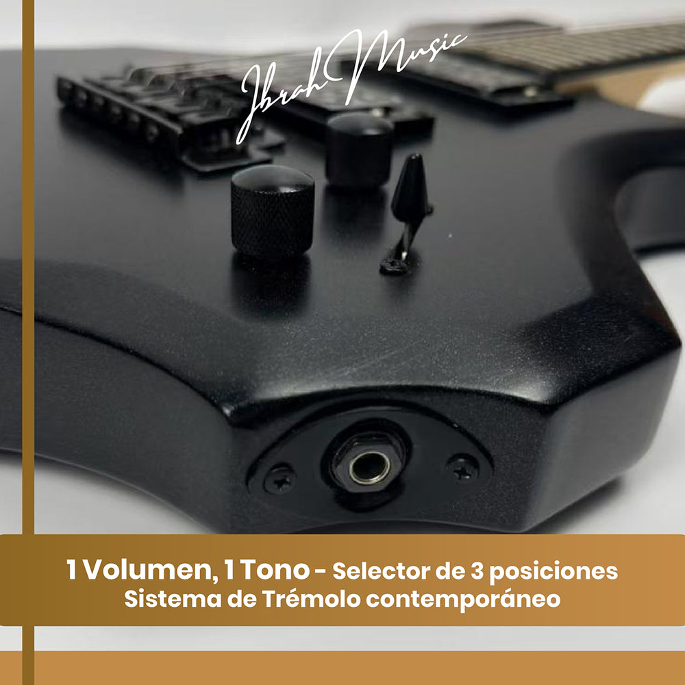 Guitarra Electrica BG 39" Ibrah Music + Amplificador 20 W