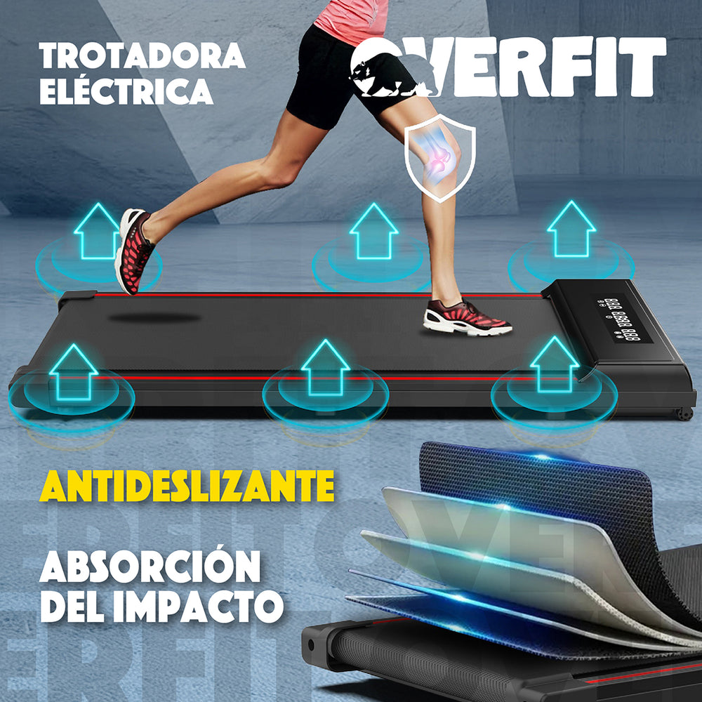 Trotadora 1.5 Hp Overfit Caminadora Electrica Plegable 8km/h