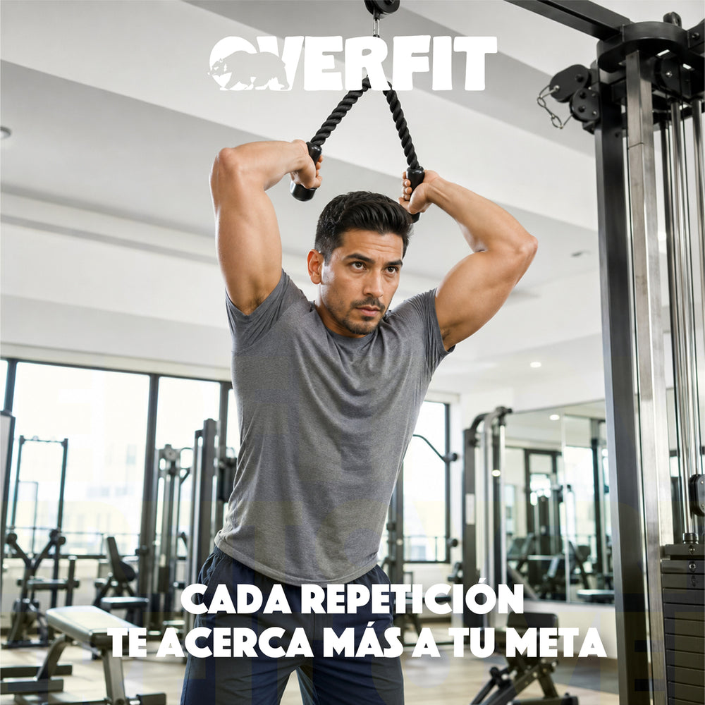 Agarre Cuerda Triceps Overfit - Vista 9