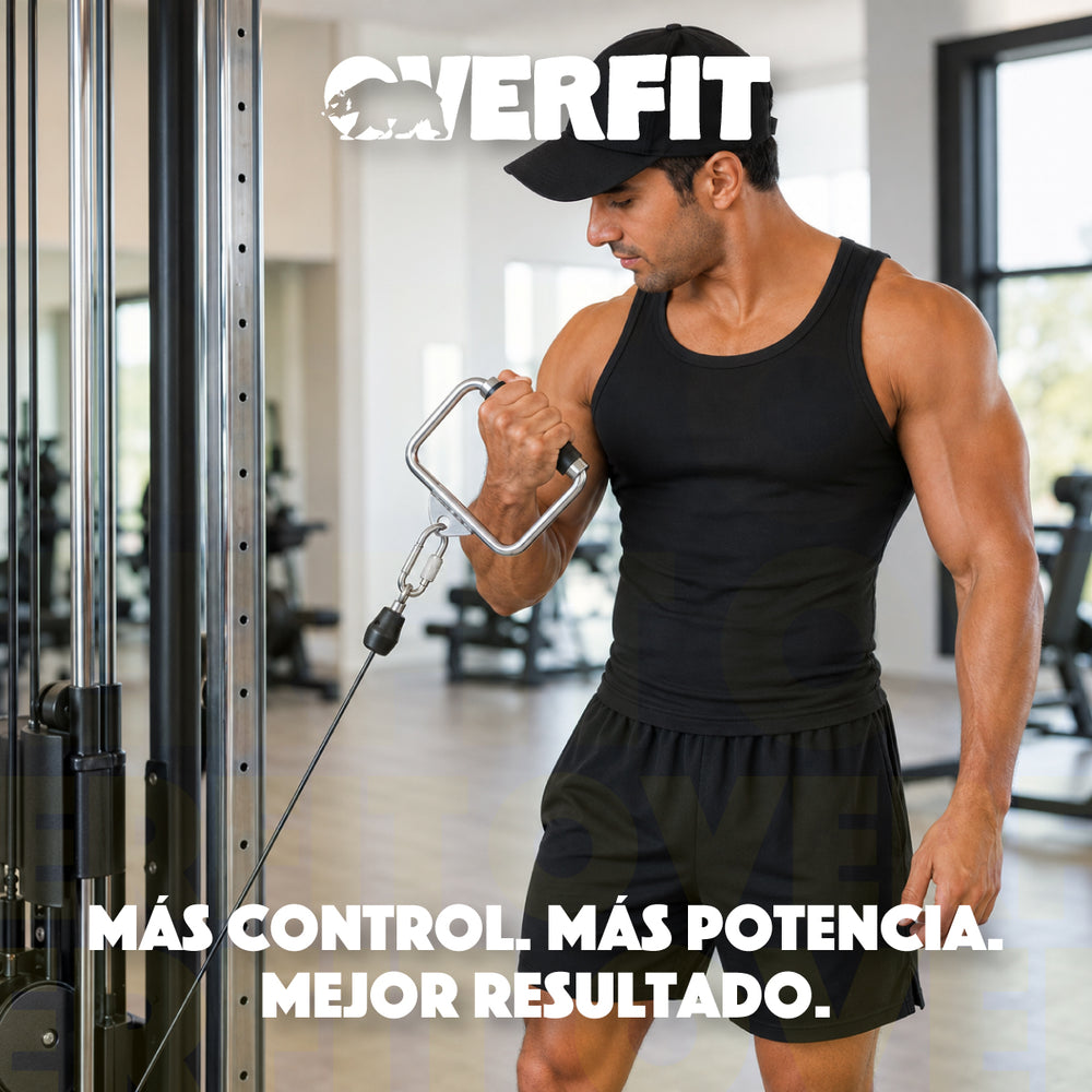 Agarre Unilateral Engomado Pro Overfit Entrenamiento Polea