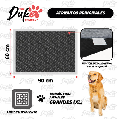 Sabanillas de Perro Carbon 60x90 Duke 6 Capas Aromaticas 40U