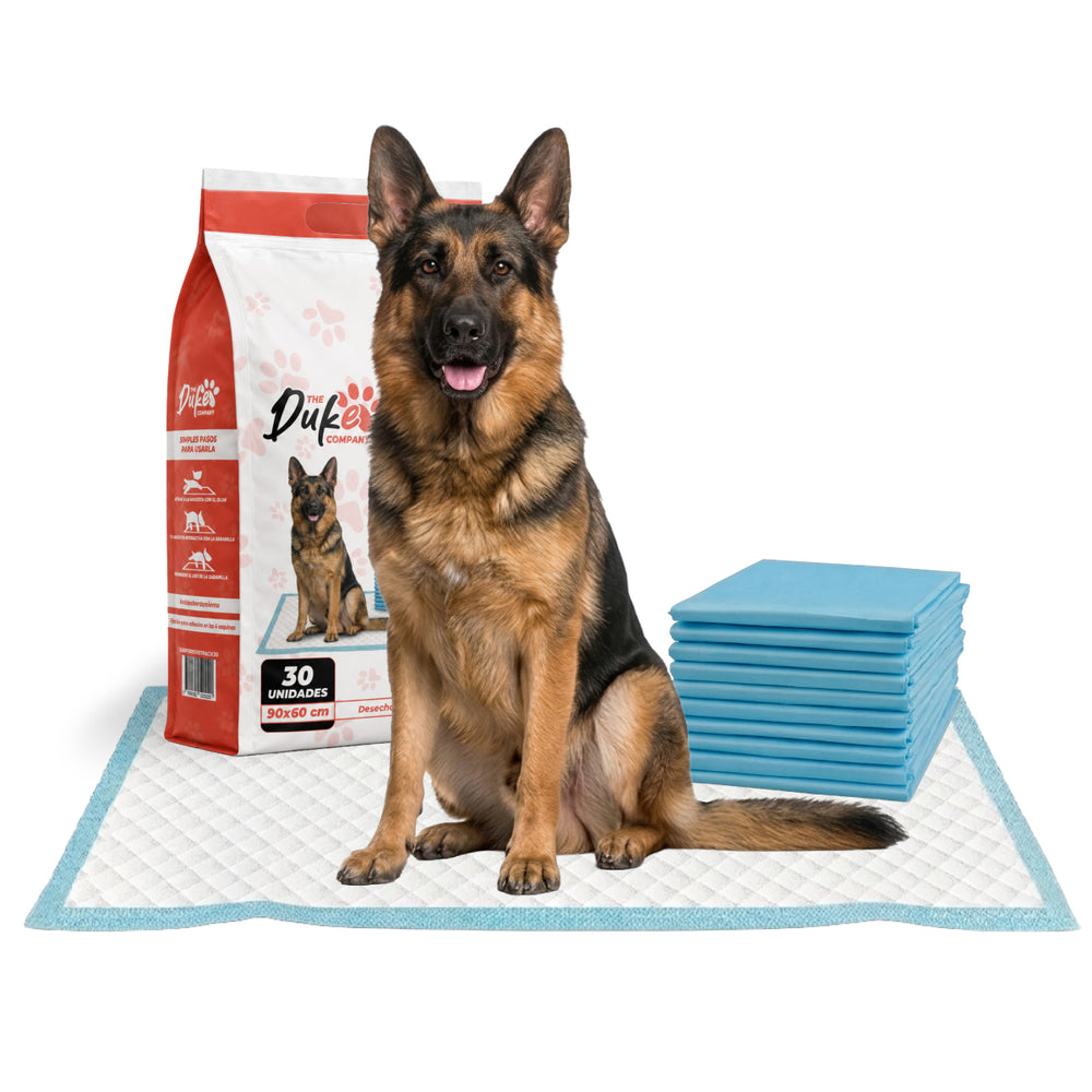 Sabanillas entrenamiento perros 90x60 Duke Training Pad pack 30