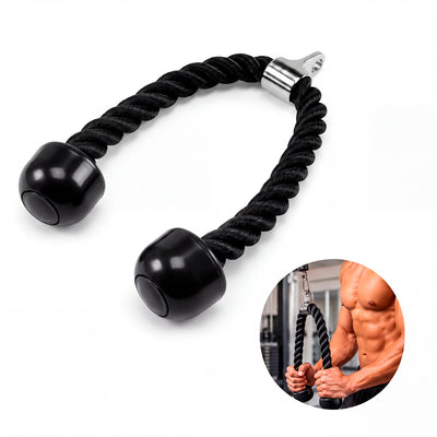 Agarre Cuerda Triceps Ergonomico Overfit Entrenamiento Polea