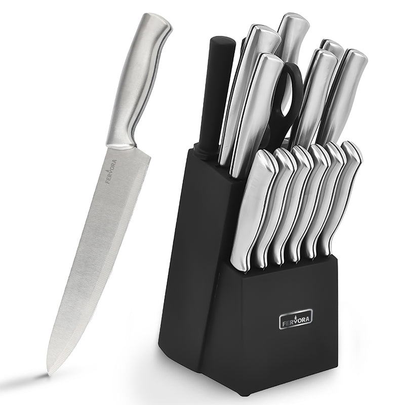 Cuchillo Chef Profesional Fervora De Cocina Set 15 Pzs