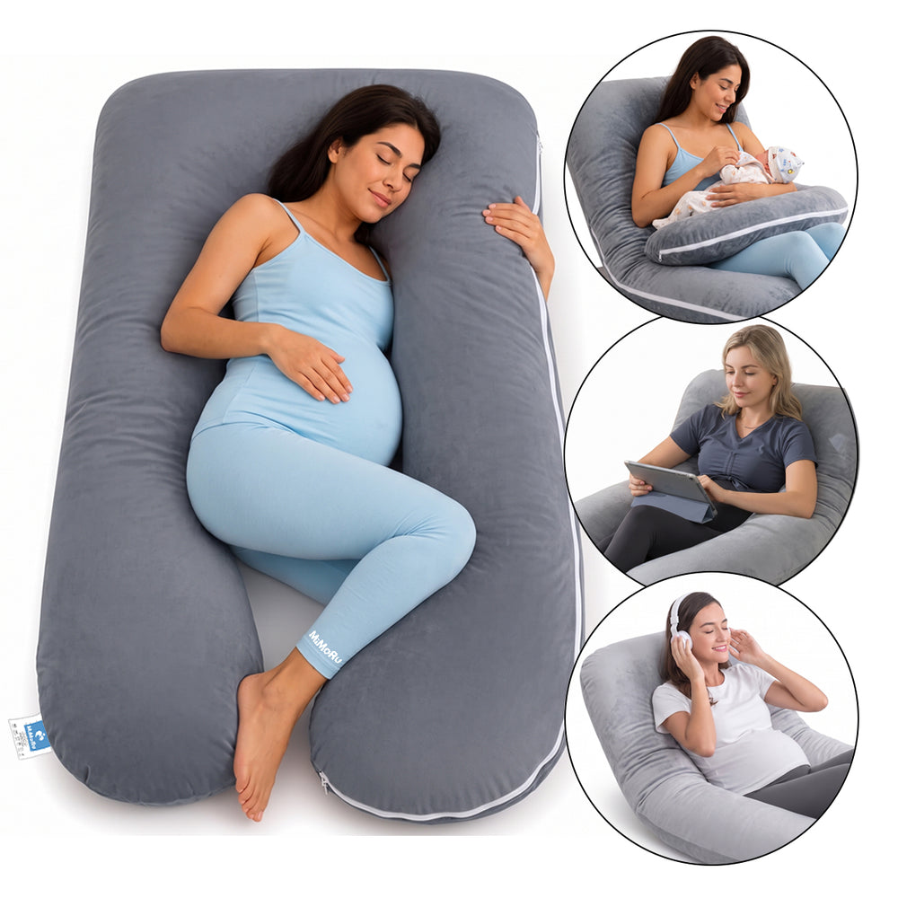 Cojin Almohada Lactancia Maternal c/Funda Herradura
