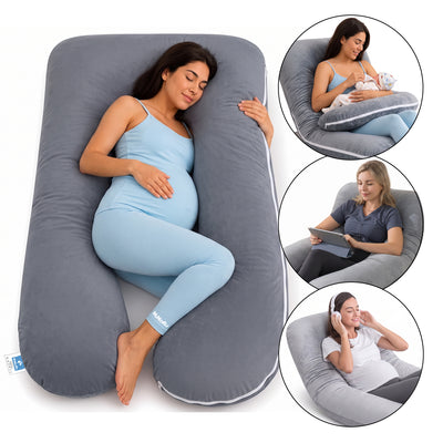 Cojin Almohada Lactancia Maternal c/Funda Herradura