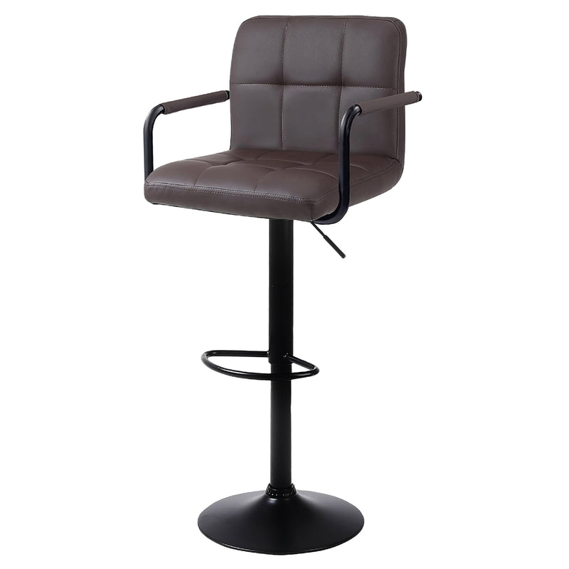 Silla De Bar Piso Taburete Homely Noir Comfort 61-81CM - Café