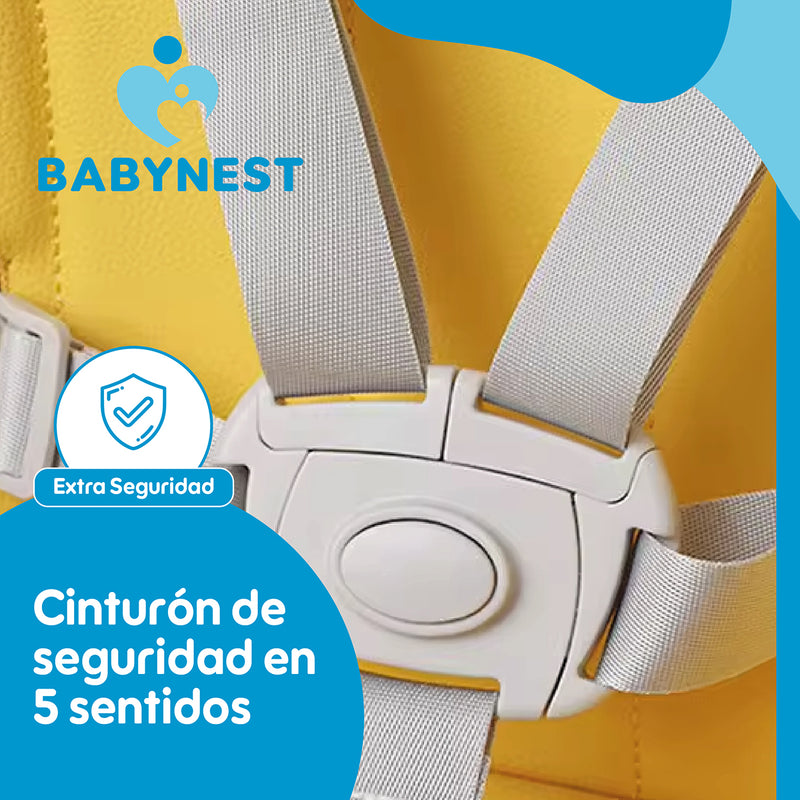 Silla Comer Bebe BabyNest TotTaste 2 en 1 + Canasto