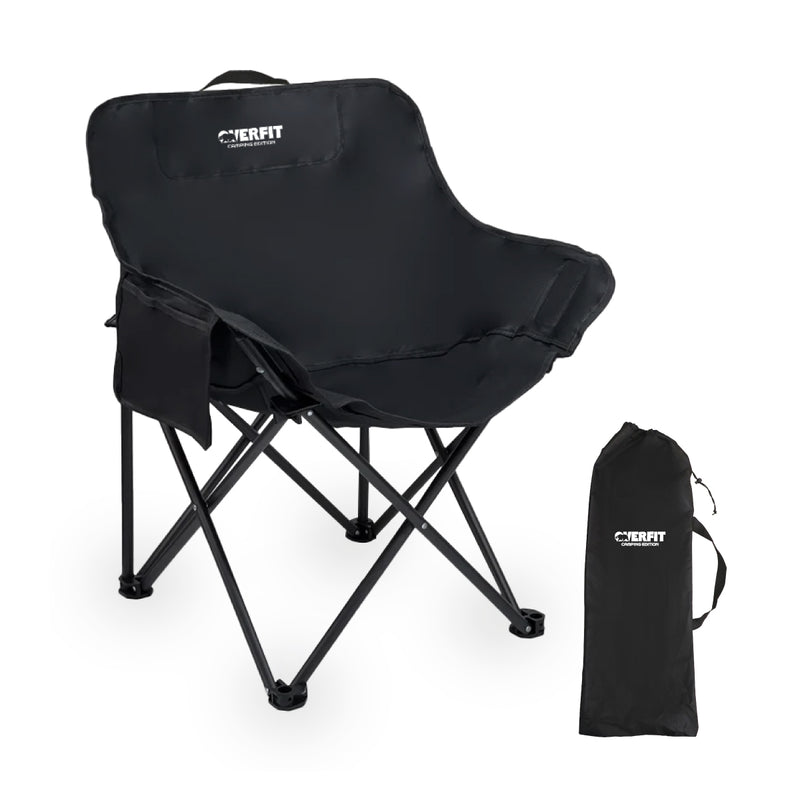 Silla Plegable Camping Overfit Playa + Bolso Transporte Playera Pesca