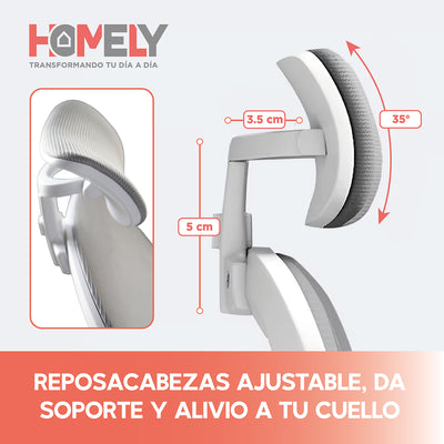 Silla Oficina Ergonómica Escritorio Gerencial Ejecutiva Homely