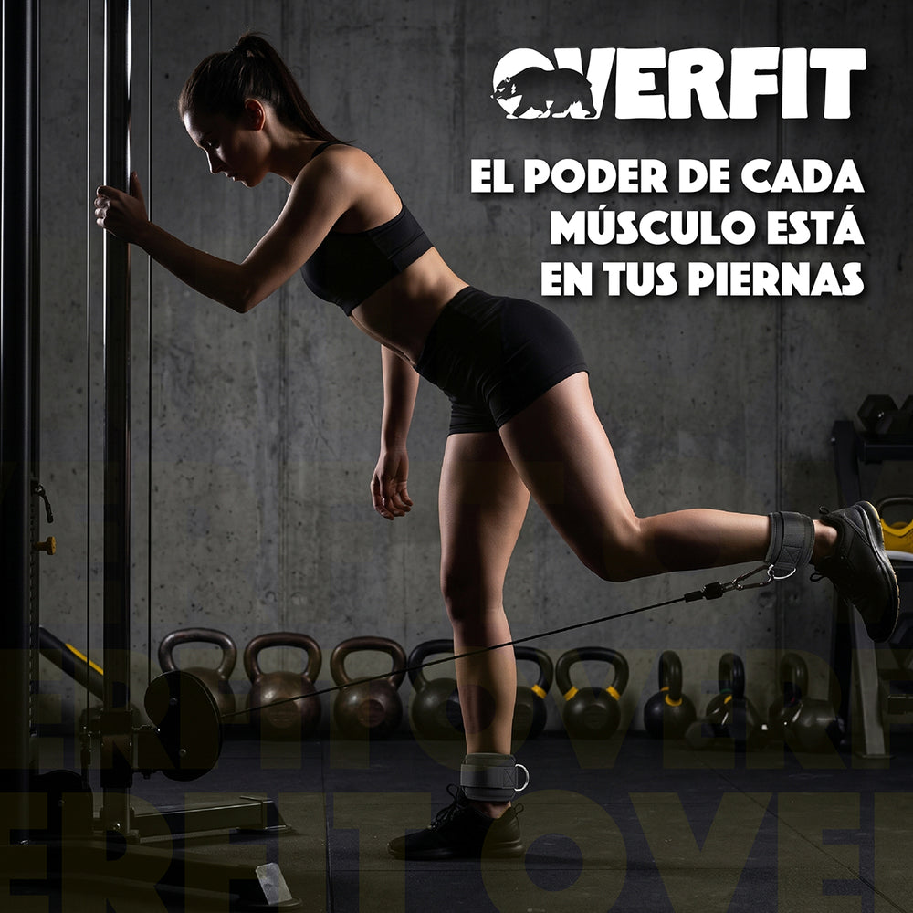 Tobilleras Para Polea Overfit - Vista 9