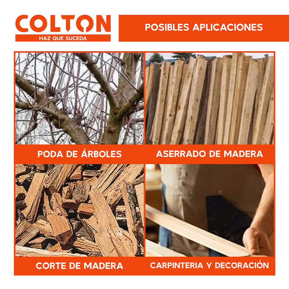 Sierra Eléctrica Colton 6 pulgadas + 2 baterías
