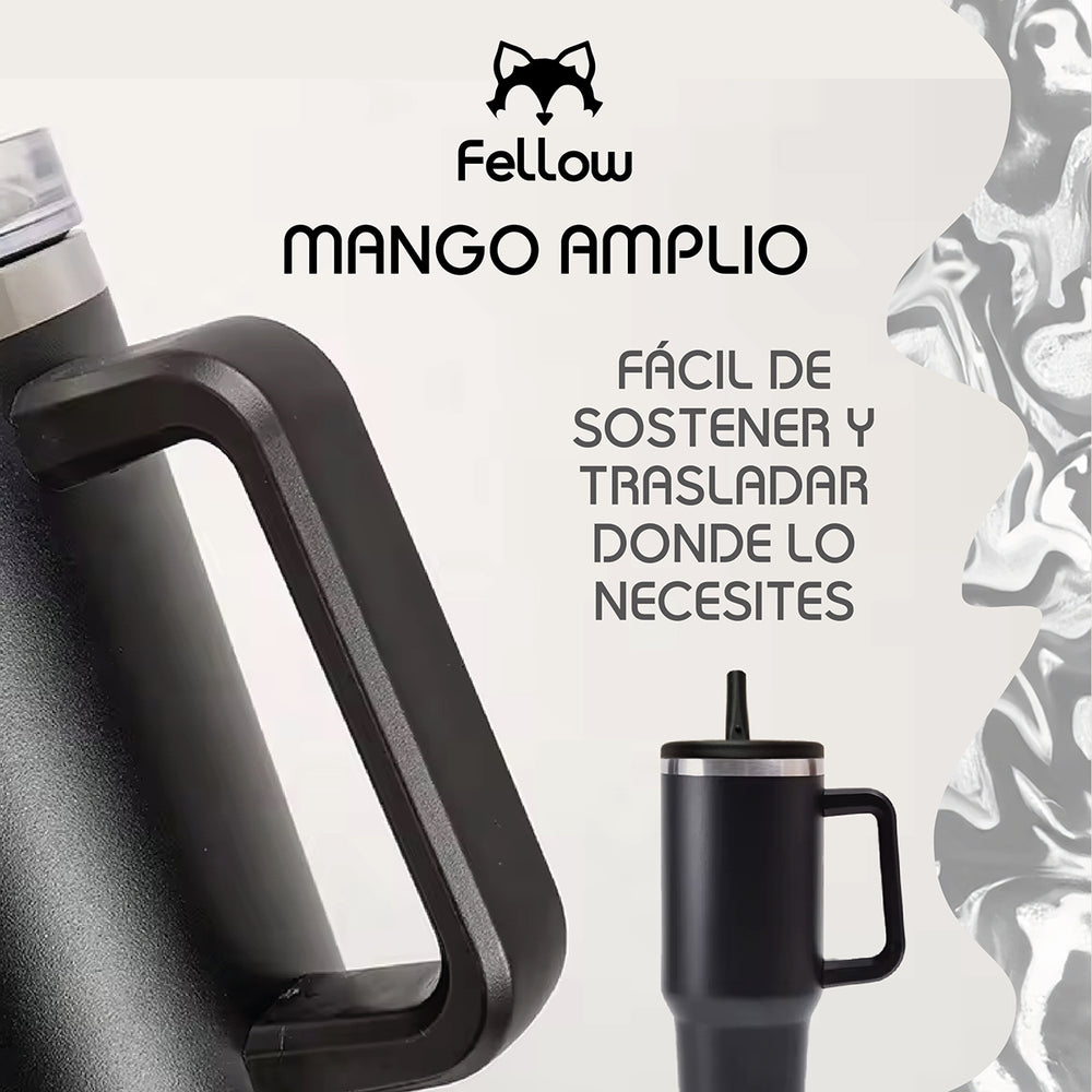 Vaso Térmico 1.2L Electra By Fellow Mug Tumblr Bombilla