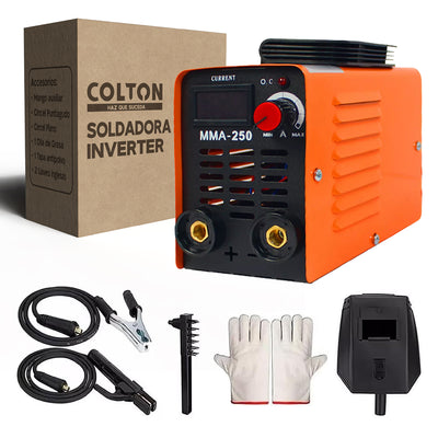 Soldadora Inverter Colton 4KW 220V + Accesorios