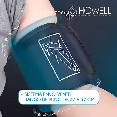 Tensiómetro V2 Toma Presión Digital Pro Howell Usb Bateria