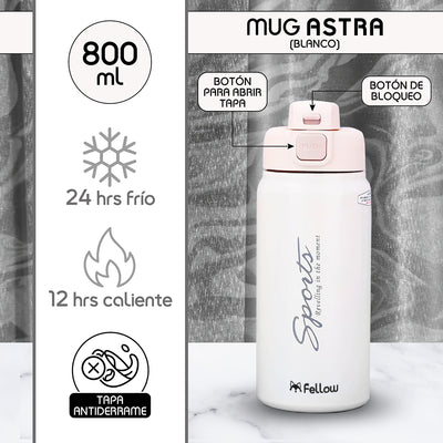 Termo Botella Termica Astra By Fellow Mug Cafe Agua 800ML