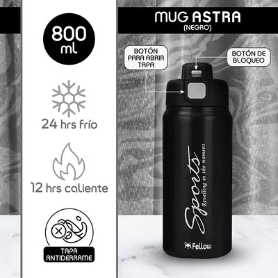 Termo Botella Termica Astra By Fellow Mug Agua Cafe 800ML