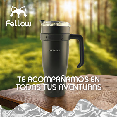 Termo Vaso Mug Térmico Juniper By Fellow 1.2L Acero Inox 304 - Negro