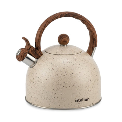 Tetera acero inoxidable 2.5 litros Atelier color granito - vista principal
