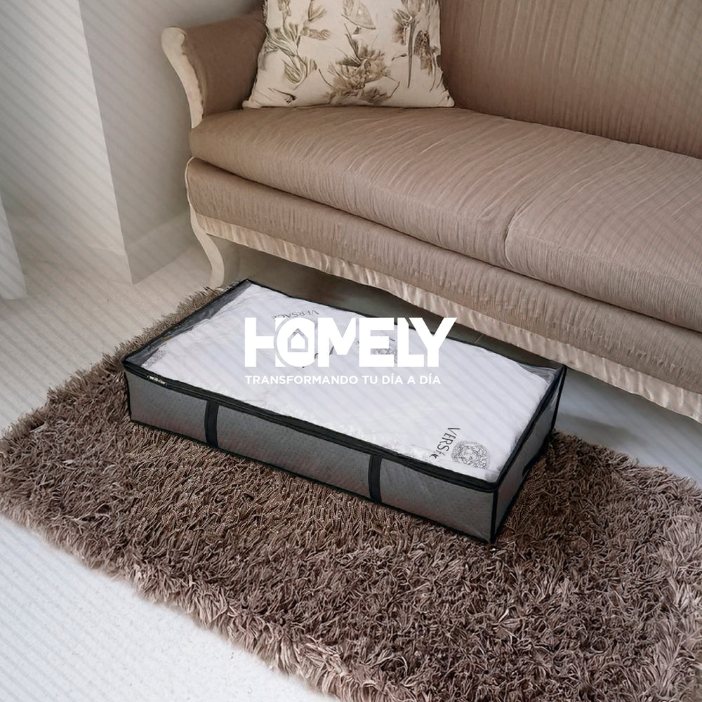 Bolsas Organizadoras Bajo Cama Homely Contenedor 90L Set X2