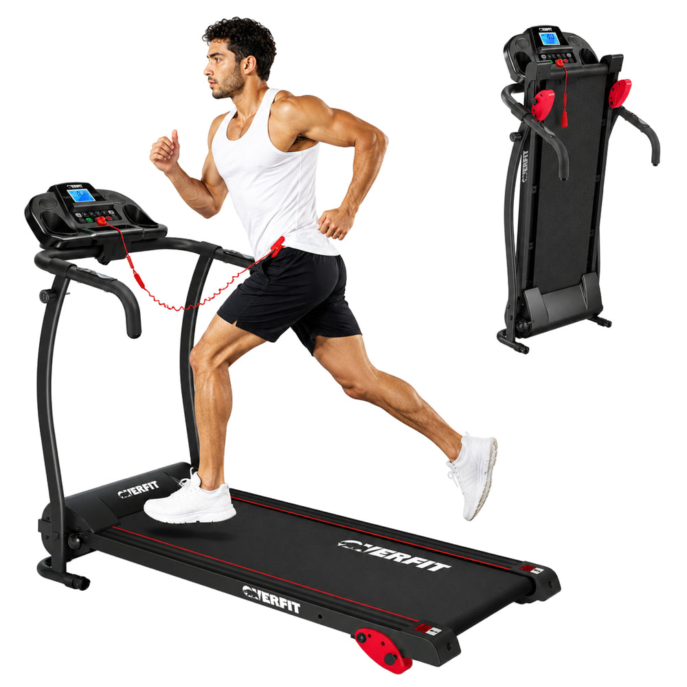 Trotadora 1 Hp Overfit Plegable 12Km 3 niveles Inclinacion