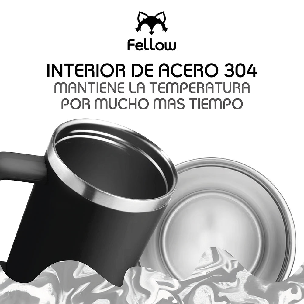 Vaso Térmico 1.2L Electra By Fellow Mug Tumblr Bombilla