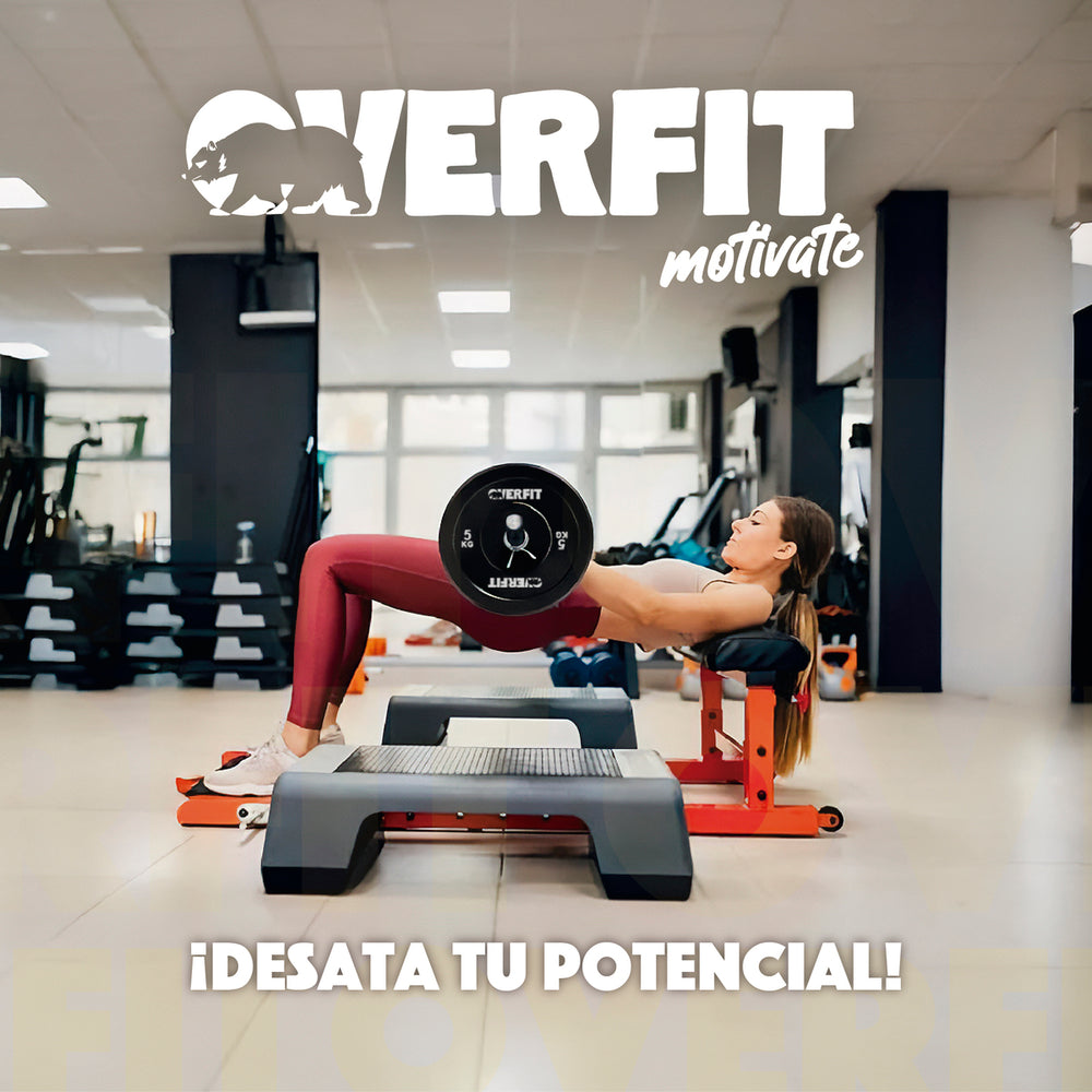 Disco Pesa Olimpica Goma Overfit 5kg Antideslizante