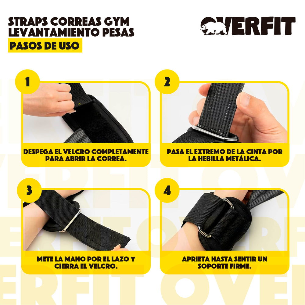 Straps Correas Levantamiento De Pesas Gym