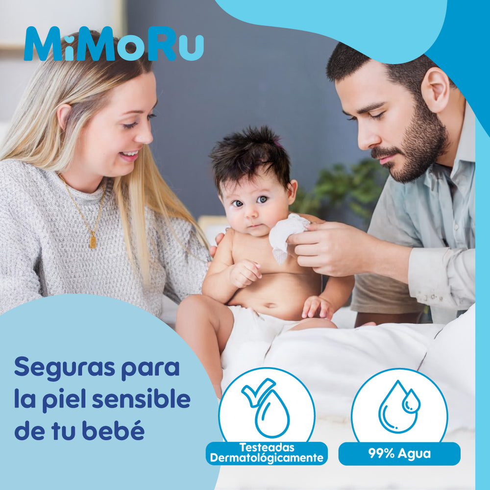 toallitas húmedas de bebe pack x12