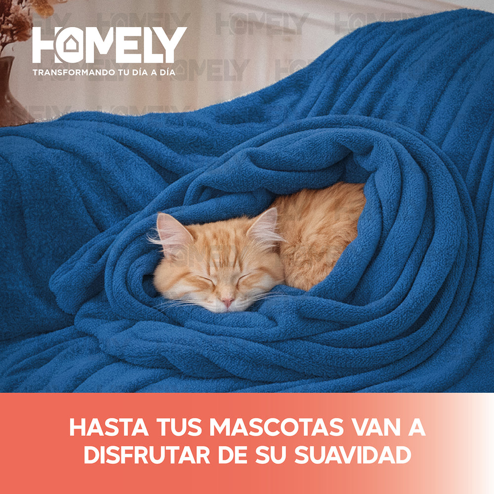 Frazada Polar Termica King Homely 300GSM Manta 250x230cm