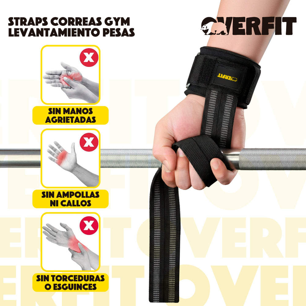 Straps Correas Levantamiento De Pesas Gym