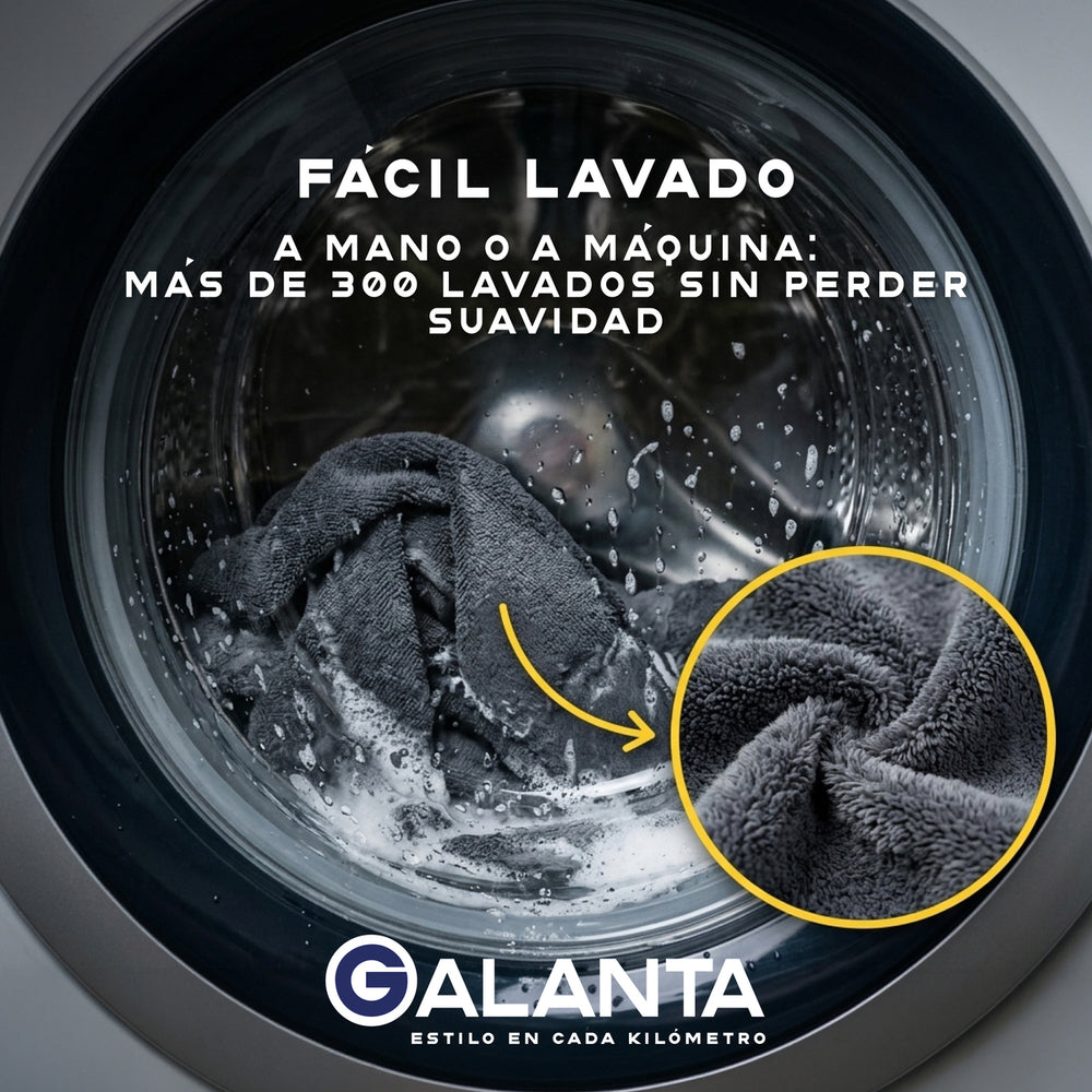 Paño De Microfibra Para Autos Galanta Toalla Secado 1200 GSM Limpieza Profesional Ultra Absorbente - Default Title