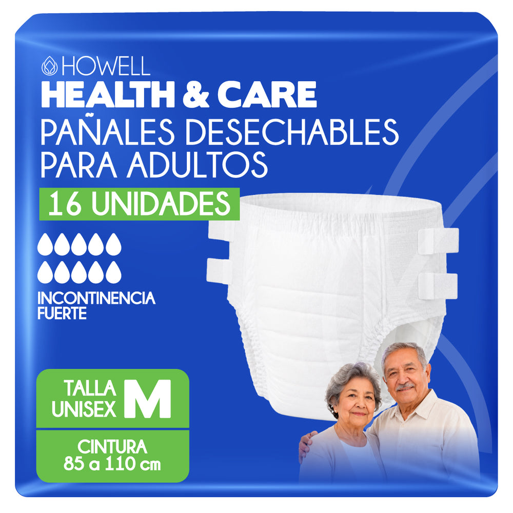 Pack x 16 Pañal para adulto talla M