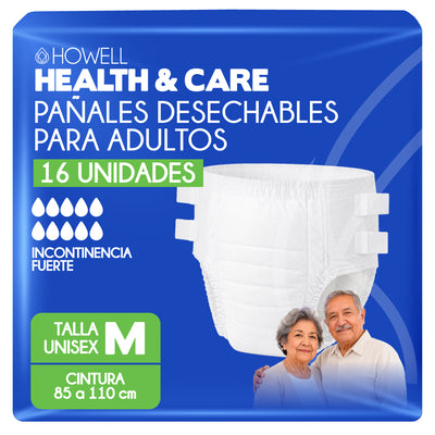 Pack x 16 Pañal para adulto talla M