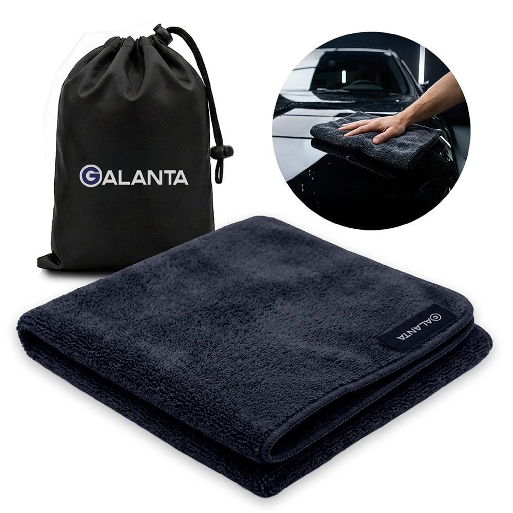 Paño De Microfibra Para Autos Galanta Toalla Secado 1200 GSM Limpieza Profesional Ultra Absorbente - Default Title